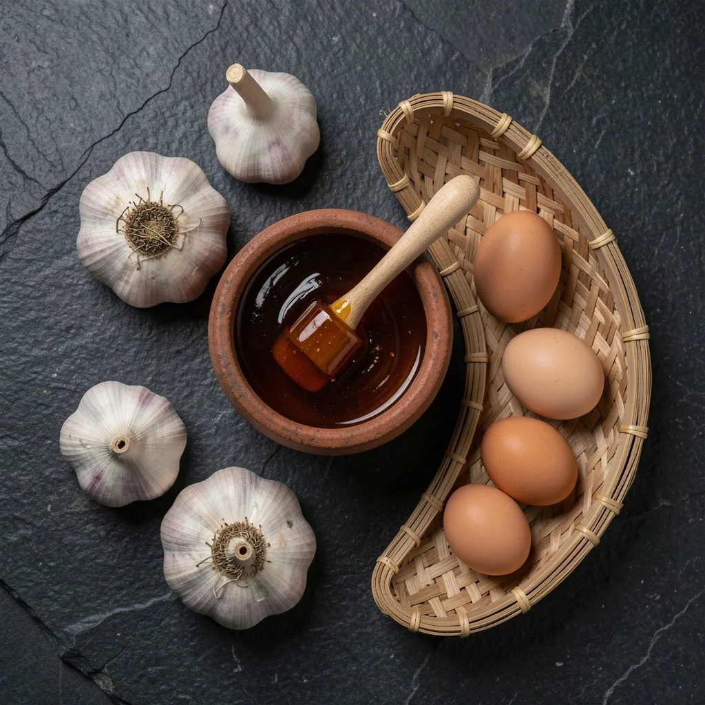 Bahan alami dapur tradisional